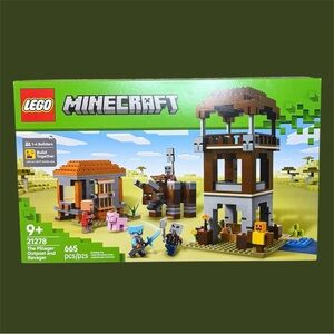 LEGO Minecraft The Pillager Outpost and Ravager